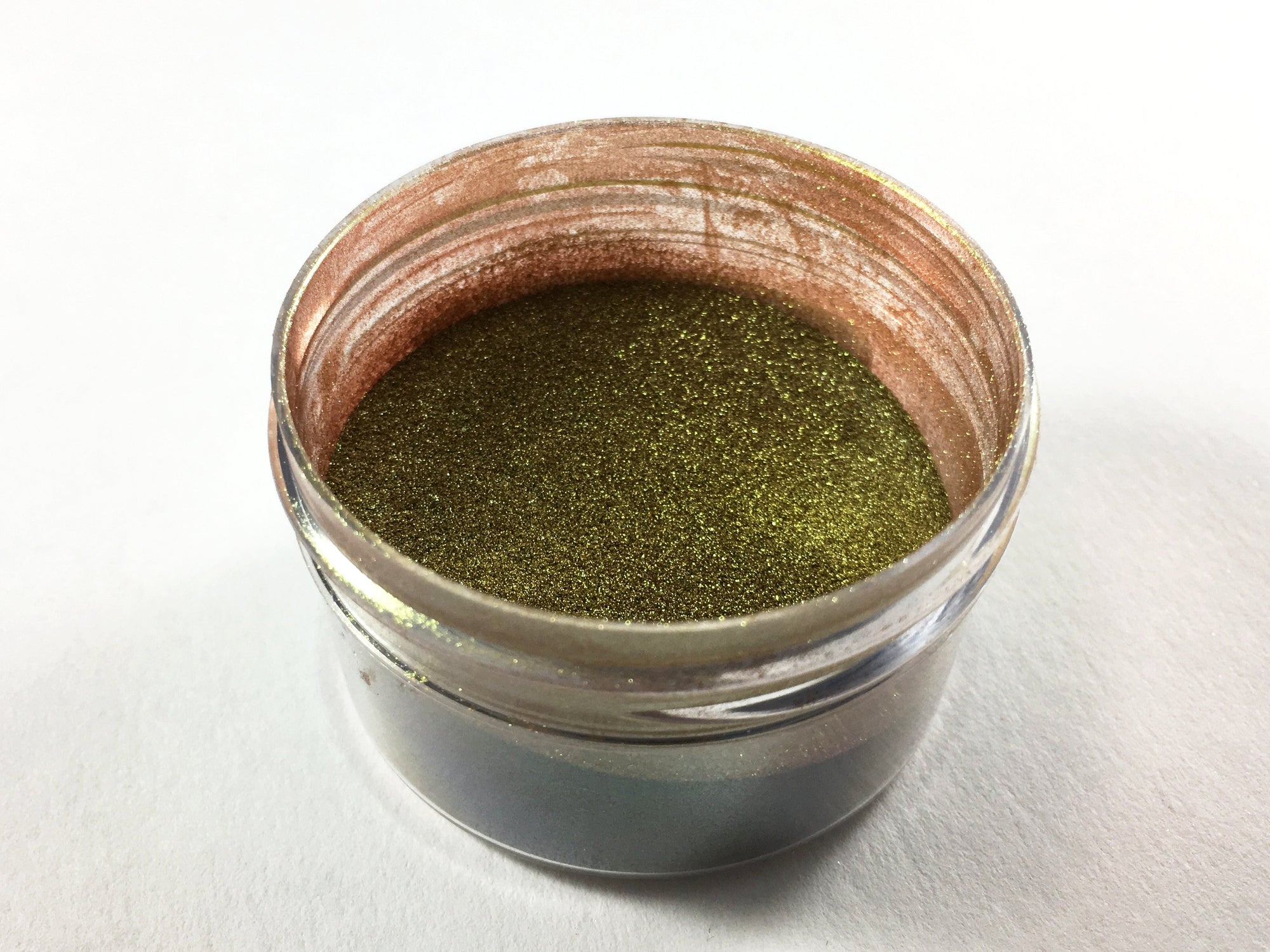 Colorfiy Evergreen green yellow cosmetic synthetic mica pigment