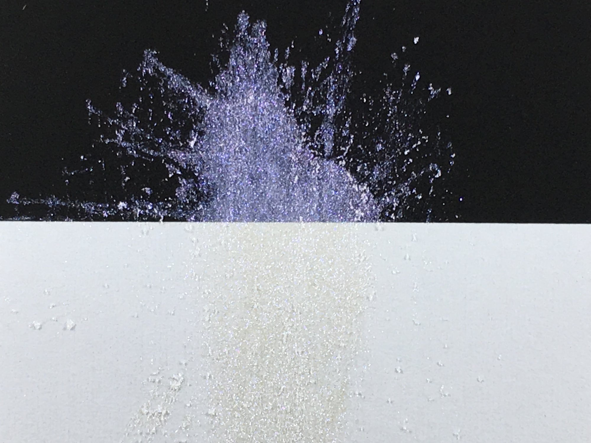 Colorfiy Satin blue violet red color changing cosmetic pigment make up lipstick mica