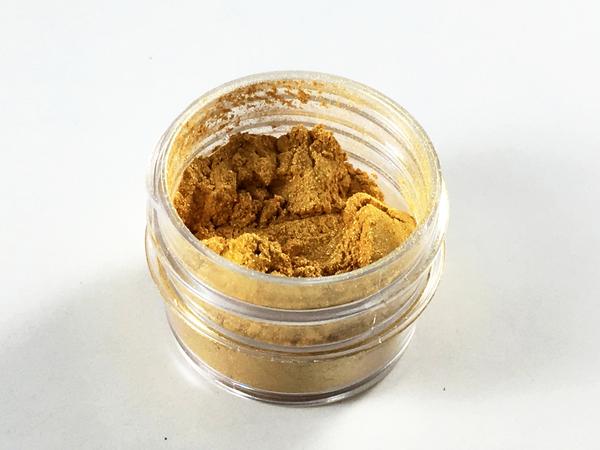 Gold yellow synthetic natural cosmetic mica color pigment for face eyes lip nail personal care